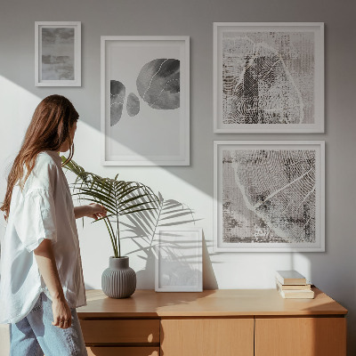 Gallery wall Abstracte moderne vormen