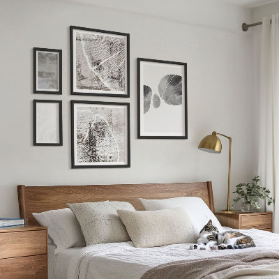 Gallery wall Abstracte moderne vormen