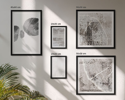 Gallery wall Abstracte moderne vormen