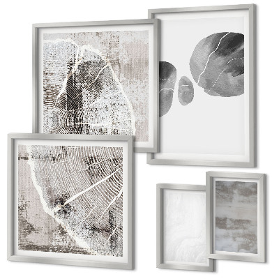 Gallery wall Abstracte moderne vormen
