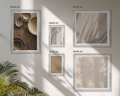 Moderne schilderijen set Minimalistische textuurstructuren