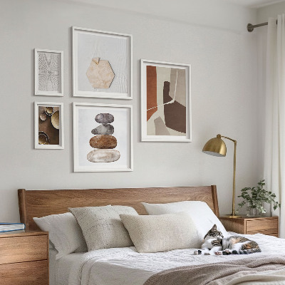 Gallery wall Texturen moderne kunst