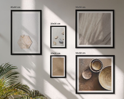 Moderne schilderijen set Minimalistische texturen warm