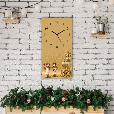 Wandklok Verticaal Geschenken Kerst engel ornamenten