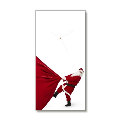 Wandklok Verticaal Santa Claus Christmas Gifts