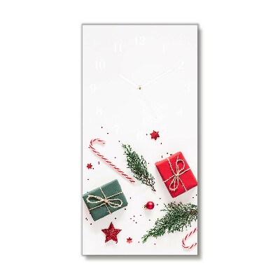 Wandklok Verticaal Gift Sweets Christmas Snuisterijen