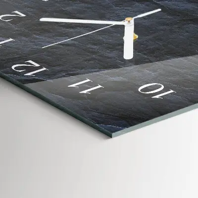 Decoratieve glazen klok vierkant Achtergrond
