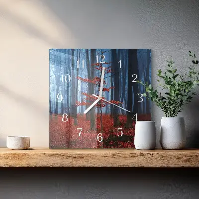 Decoratieve glazen klok vierkant Duisternis