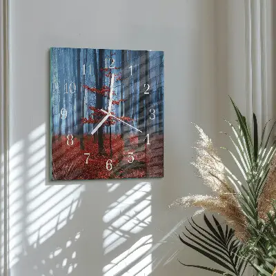 Decoratieve glazen klok vierkant Duisternis