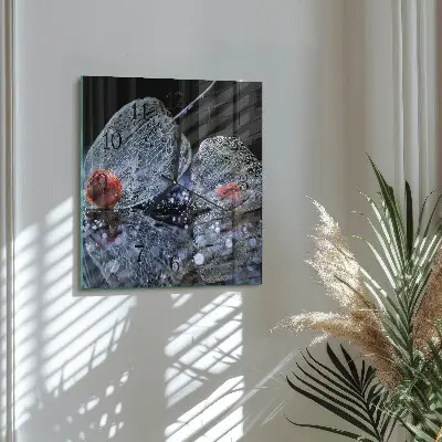 Decoratieve glazen klok vierkant Deel