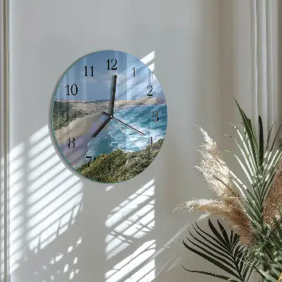 Ronde glas klok Kust