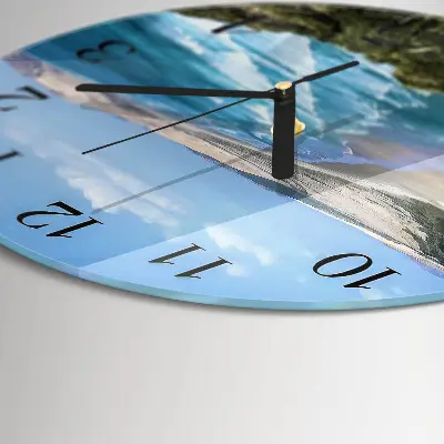 Ronde glas klok Kust