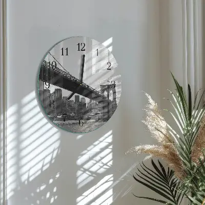 Ronde glazen klok Brug