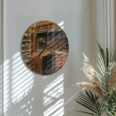 Ronde glazen klok Broodoven