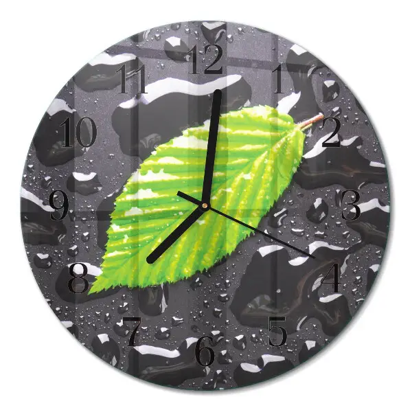 Ronde glas klok Laken