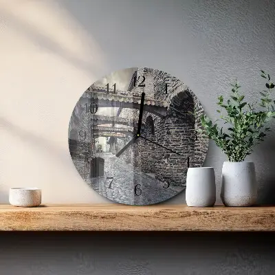 Ronde glas klok Laan