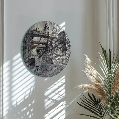 Ronde glas klok Laan