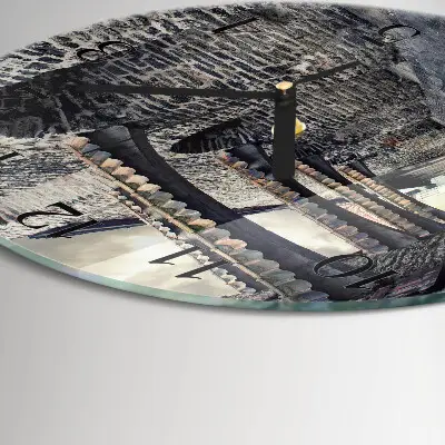 Ronde glas klok Laan