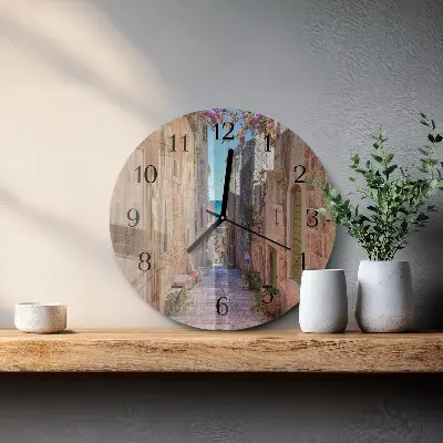 Ronde glas klok Laan