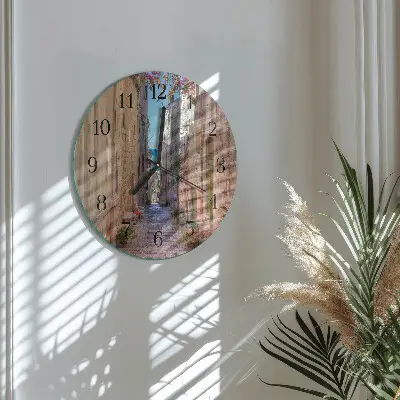 Ronde glas klok Laan