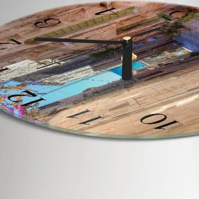 Ronde glas klok Laan
