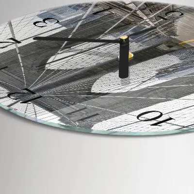 Ronde glas klok Brooklynbrug