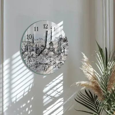 Ronde glazen klok Monumenten