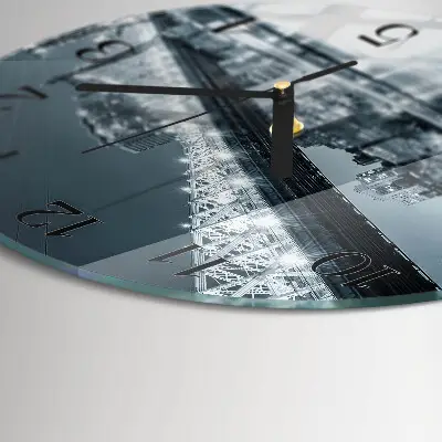 Ronde glas klok Brug