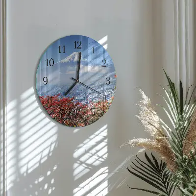 Ronde glas klok Berg