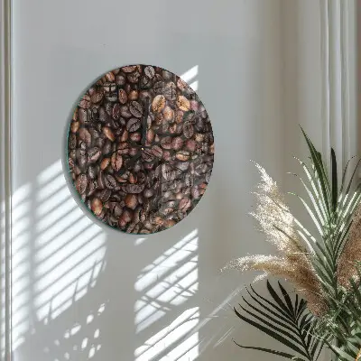 Ronde glazen klok Koffiebonen