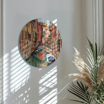 Ronde glazen klok Venetië
