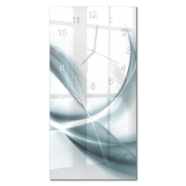 Glazen klok verticaal Abstractie