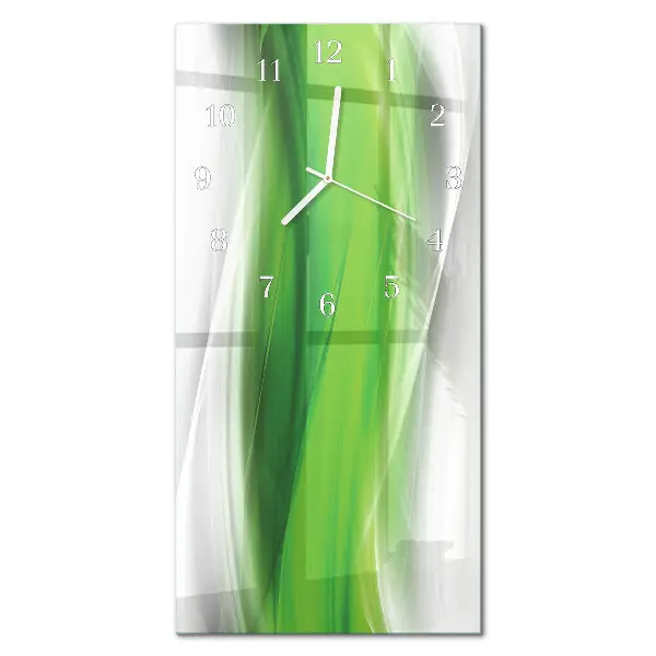 Rechthoekige glas klok verticaal Abstractie