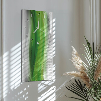 Rechthoekige glas klok verticaal Abstractie