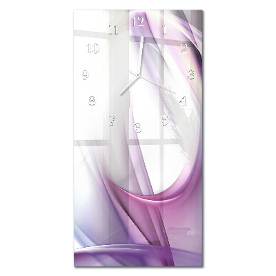 Glazen klok verticaal Abstractie