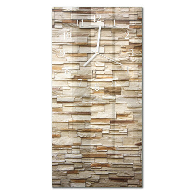 Decoratieve glazen klok verticaal Klinker