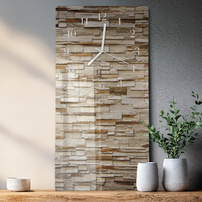 Decoratieve glazen klok verticaal Klinker