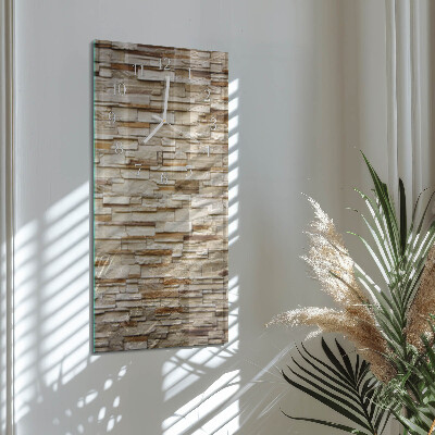 Decoratieve glazen klok verticaal Klinker