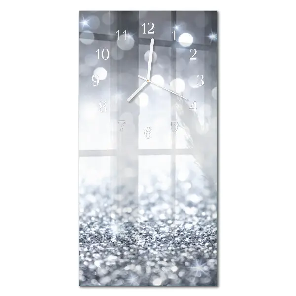Decoratieve glazen klok verticaal Brokaat