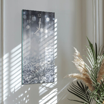 Decoratieve glazen klok verticaal Brokaat