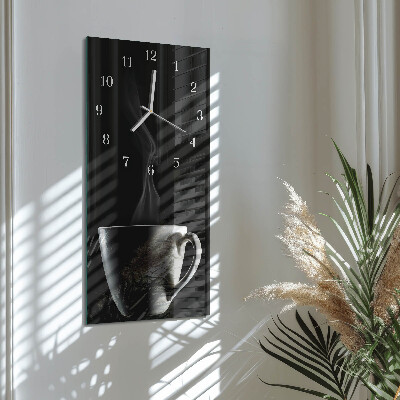Decoratieve glazen klok verticaal Mok