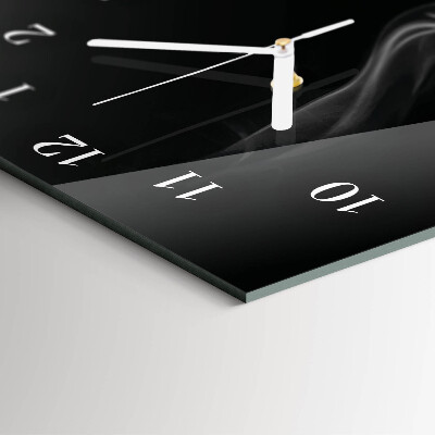 Decoratieve glazen klok verticaal Mok