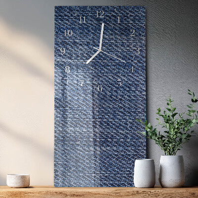 Decoratieve glazen klok verticaal Plastic