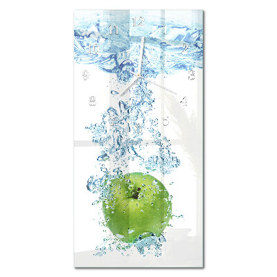 Glazen klok verticaal Appelwater