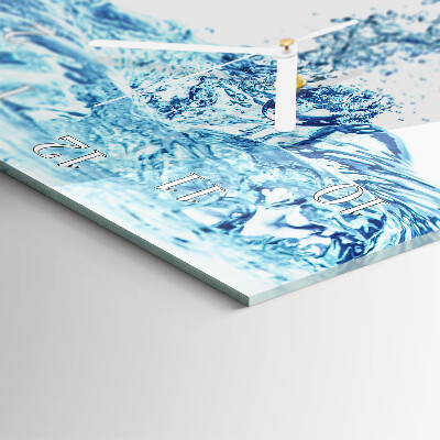 Glazen klok verticaal Appelwater