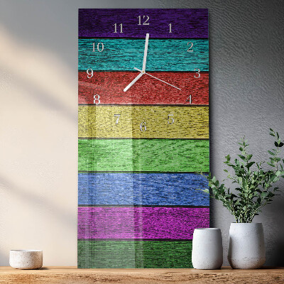 Glazen klok verticaal Bord