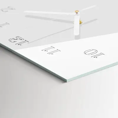 Decoratieve glazen klok verticaal Vlinders