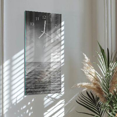 Decoratieve glazen klok verticaal Brug