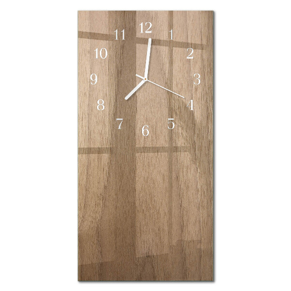 Decoratieve glazen klok verticaal Tafel