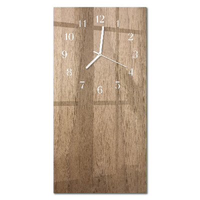 Decoratieve glazen klok verticaal Tafel